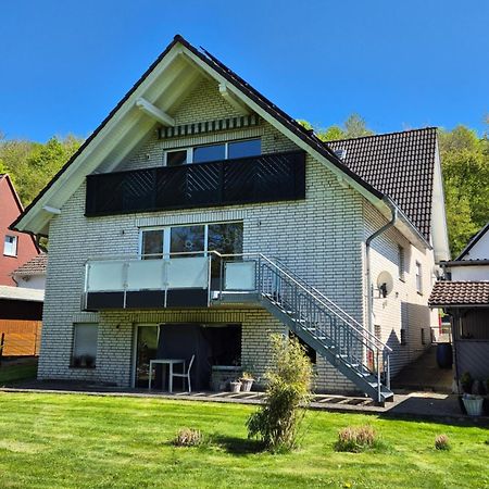 Ferienwohnung Am Fusse Des Eggegebirges バート・ドリーブルク エクステリア 写真